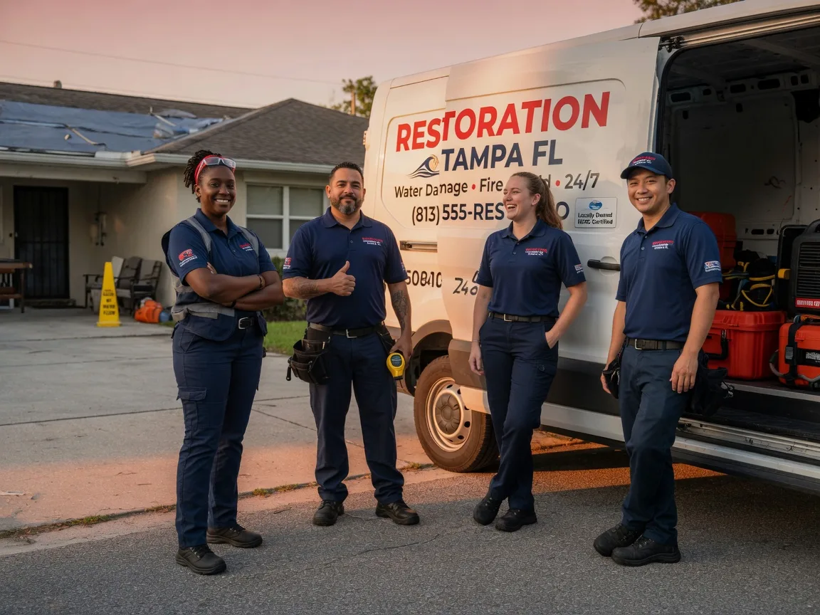 Water Damage Restoration company in Markleville, IN