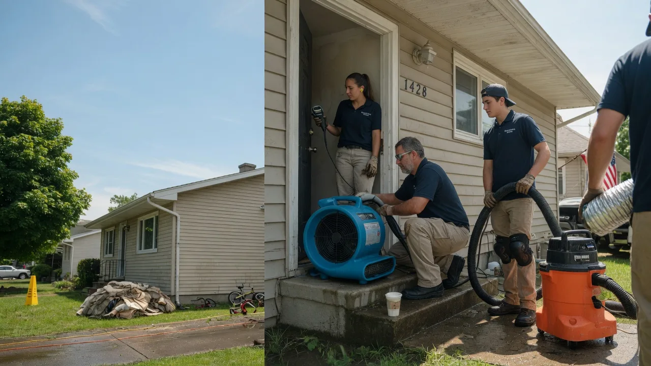 Water Damage Restoration in Markleville, IN near me